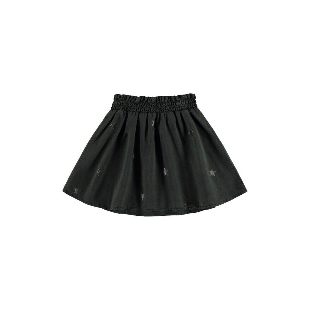 Bella Dahl Girls' Star Print Skirt in Modern Chic Black Size 8 NWT A464AFA